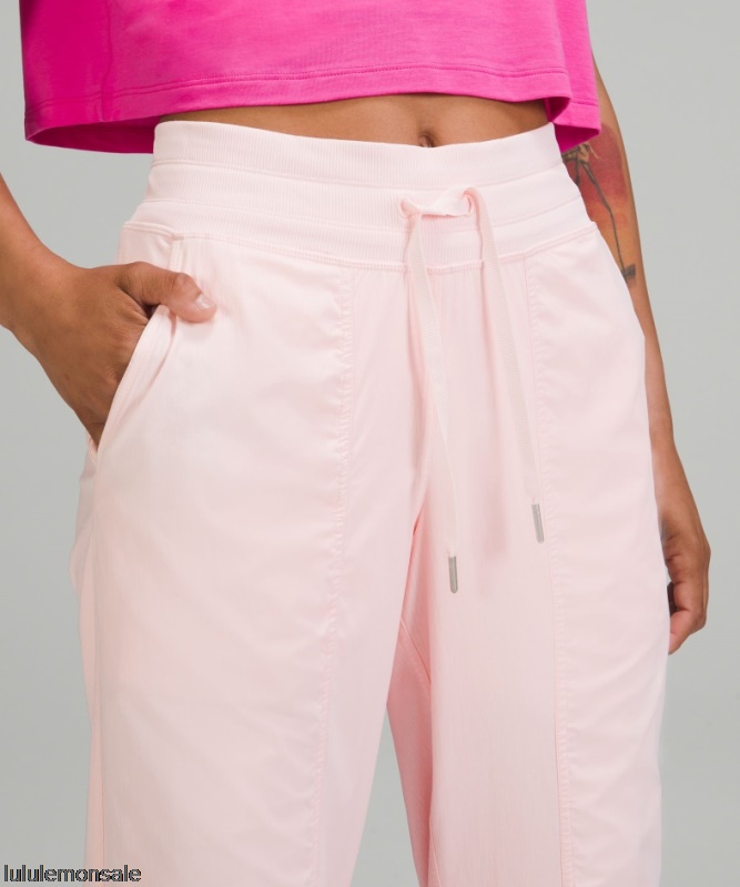 Lululemon Damen DELULU255 | Tanzstudio Gefütterter Halbhoher Jogger Erdbeermilchshake